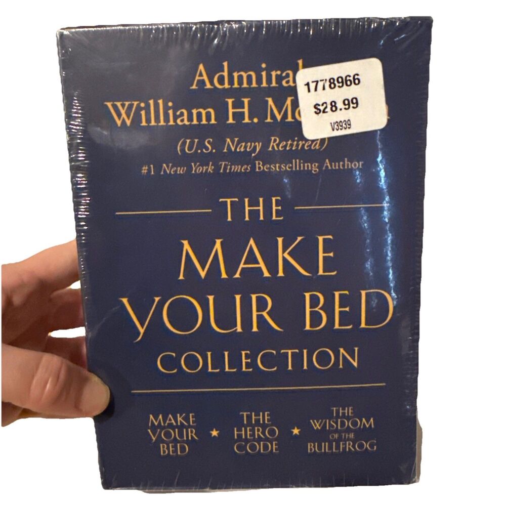 The Make Your Bed Collection 3 Book Box Set Admiral William H. McRaven NewSealed
